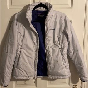 Patagonia women’s small gray puffer coat